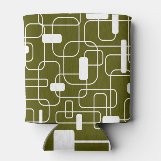 Rafraîchisseur Pour Canette Rectangles ouvertes et fermées - Camo (Dos)