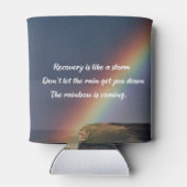 Rafraîchisseur Pour Canette Récupération de la dépendance Inspiration Sobriété (Dos)