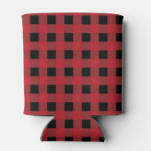 Rafraîchisseur Pour Canette Red Buffalo Plaid Can Cooler for Holidays (Dos)