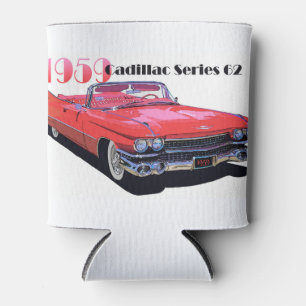 Rafraîchisseur Pour Canette Red Cadillac Series 62