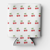 Rafraîchisseur Pour Canette Red Cherry Pattern Fresh Fruit Modern Party (Devant)