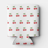 Rafraîchisseur Pour Canette Red Cherry Pattern Fresh Fruit Modern Party (Dos)