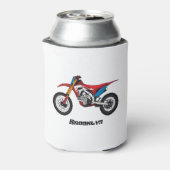 Rafraîchisseur Pour Canette Red dirt bike motorcycle (Can Dos)