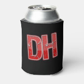 Rafraîchisseur Pour Canette Red Grunge Dirty Habitudes Coozie (Can Dos)
