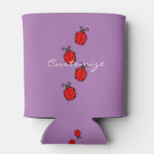 Rafraîchisseur Pour Canette Red Ladybugs Crawling Thunder_Cove (Dos)