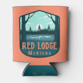 Rafraîchisseur Pour Canette Red Lodge Montana (Devant)