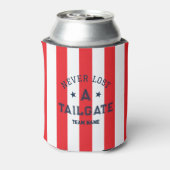 Rafraîchisseur Pour Canette Red Never Love A Tailgate Custom Team Jour (Can Dos)