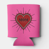 Rafraîchisseur Pour Canette Red Ribbon Edge Heart Maman Tattoo (Dos)