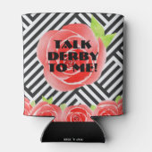 Rafraîchisseur Pour Canette Red Roses Stripes Derby (Dos)