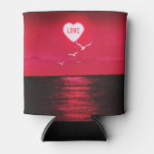 Rafraîchisseur Pour Canette Red Sea Sunset Love Can Cooler (Devant)
