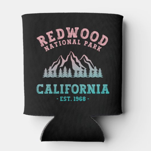 Rafraîchisseur Pour Canette Redwood National Park California Gradient (Dos)