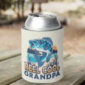 Rafraîchisseur Pour Canette Reel Cool Grandpa Fisherman grandpa