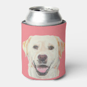 Rafraîchisseur Pour Canette Refroidisseur de canette Awesome Yellow Lab (Can devant)
