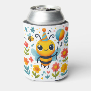 Rafraîchisseur Pour Canette Refroidisseur de canette d'abeille de fête joyeuse