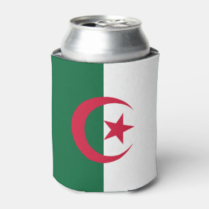 Rafraîchisseur Pour Canette Refroidisseur de canette de drapeau algérien patri