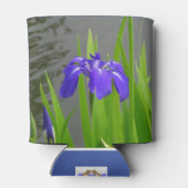 Rafraîchisseur Pour Canette Refroidisseur de canette Iris Bleu (Dos)