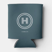 Rafraîchisseur Pour Canette Refroidisseur de Canette | Monogramme Simple Moder (Devant)