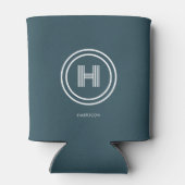 Rafraîchisseur Pour Canette Refroidisseur de Canette | Monogramme Simple Moder (Dos)
