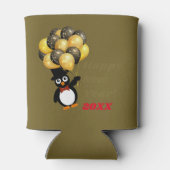 Rafraîchisseur Pour Canette Refroidisseur de canette Pingouin Nouvel An (Dos)