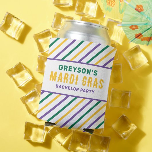 Rafraîchisseur Pour Canette Refroidisseur de canette pour soirée du Mardi Gras (Été in situ)