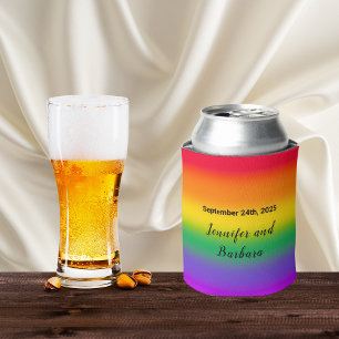 Rafraîchisseur Pour Canette Refroidisseurs de canettes Arc-en-ciel Gay Pride a