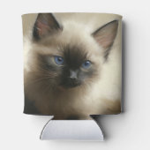 Rafraîchisseur Pour Canette Regard D'Innocence Siamese Kitten Portrait (Dos)