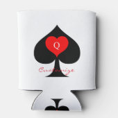 Rafraîchisseur Pour Canette Reine noire des pique Coeur rouge Thunder_Cove (Dos)