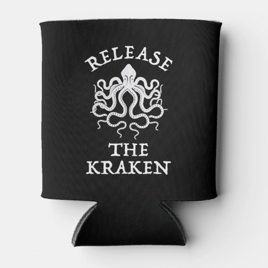 Rafraîchisseur Pour Canette Relâchez Le Kraken (Devant)