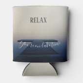 Rafraîchisseur Pour Canette Relax Vous êtes sur le lac temps de la navigation (Devant)