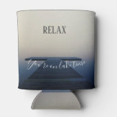 Rafraîchisseur Pour Canette Relax Vous êtes sur le lac temps de la navigation (Dos)