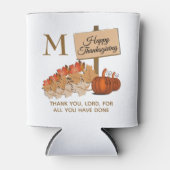 Rafraîchisseur Pour Canette REMERCIER Christian Monogramme (Devant)