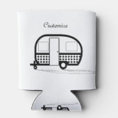 Rafraîchisseur Pour Canette Remorque classique Caravan Thunder_Cove (Dos)