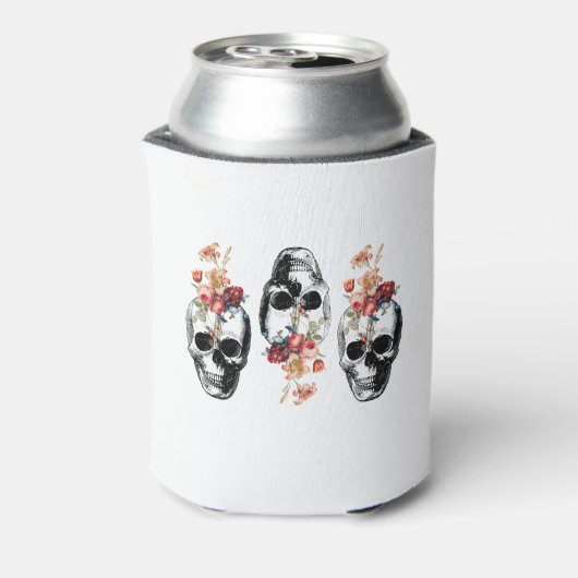 Rafraîchisseur Pour Canette Renaissance - Les crânes fleurissent (Can Dos)