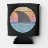 Rafraîchisseur Pour Canette Requin au coucher du soleil (Devant)