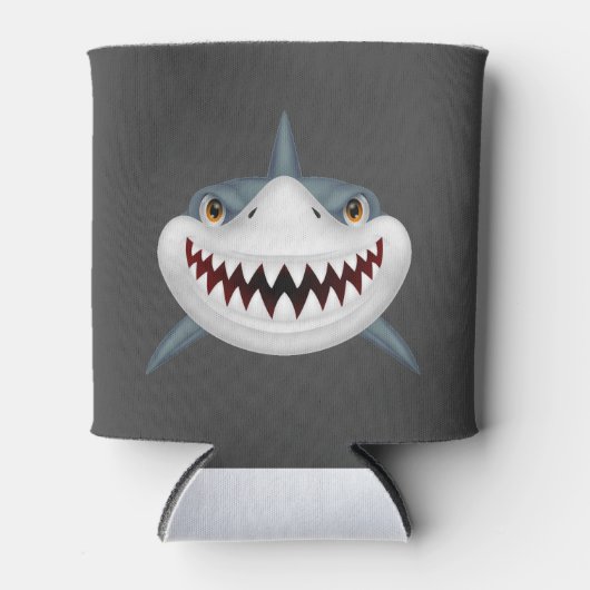 Rafraîchisseur Pour Canette Requin effrayant (Devant)