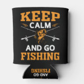 Rafraîchisseur Pour Canette Restez Calme Et Allez Pêcher (Dos)
