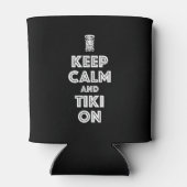 Rafraîchisseur Pour Canette Restez Calme Et Tiki (Dos)