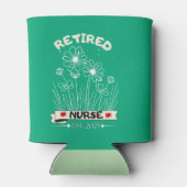 Rafraîchisseur Pour Canette Retired Nurse RN EST. 2025 Nursing Retirement (Dos)