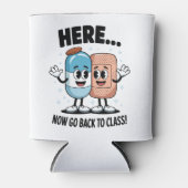 Rafraîchisseur Pour Canette Retour À La Classe Infirmière Médicale Pro (Devant)