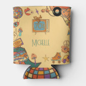 Rafraîchisseur Pour Canette Retour à la super rétro des années 70 (Devant)