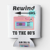 Rafraîchisseur Pour Canette Retour vers les années 80 (Dos)