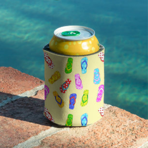 Rafraîchisseur Pour Canette Retourner Motif Pink Can Cooler
