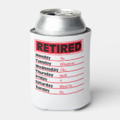 Rafraîchisseur Pour Canette Retraité 2020 Planifier les cadeaux de retraite (Can devant)
