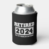 Rafraîchisseur Pour Canette Retraité 2024 Pas mon problème plus (Can devant)