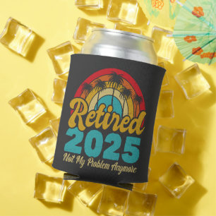 Rafraîchisseur Pour Canette Retraité 2025 Pas mon problème Plus Retraite