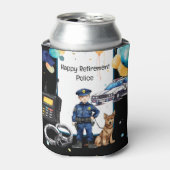 Rafraîchisseur Pour Canette Retraite de la police (Can devant)