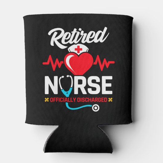 Rafraîchisseur Pour Canette Retraite des infirmières à la retraite (Dos)