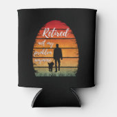 Rafraîchisseur Pour Canette retraité plus mon problème (Devant)