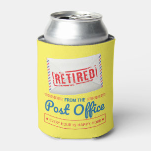 Rafraîchisseur Pour Canette Retraité Postal Worker Mailman Retraite Party Can