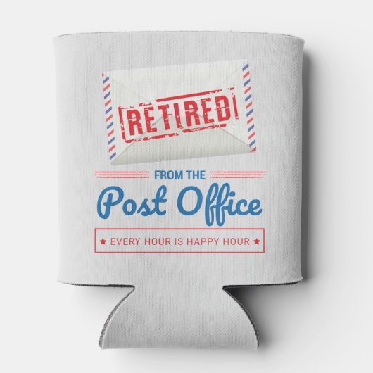 Rafraîchisseur Pour Canette Retraité Poste Travailleur Mailman Parti de retrai (Dos)